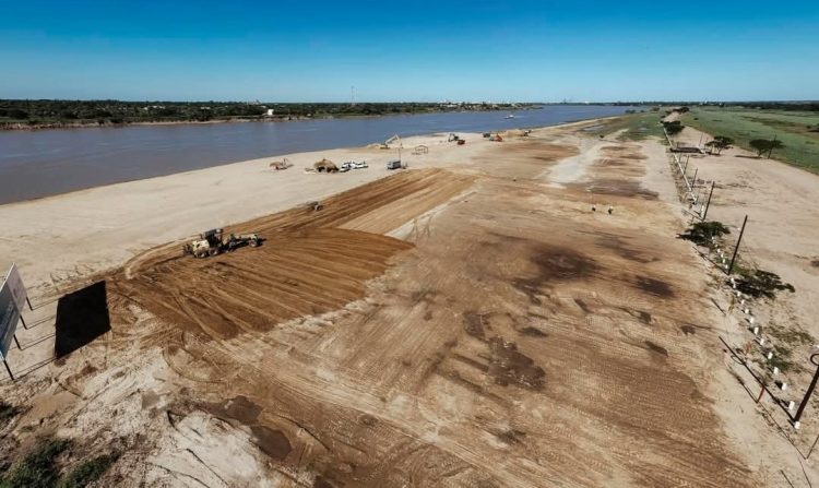 Se habilita el espacio recreativo “Parque Arenas” en la ribera del río Paraguay