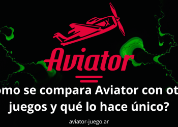 ¿Cómo se compara Aviator con otros juegos y qué lo hace único?