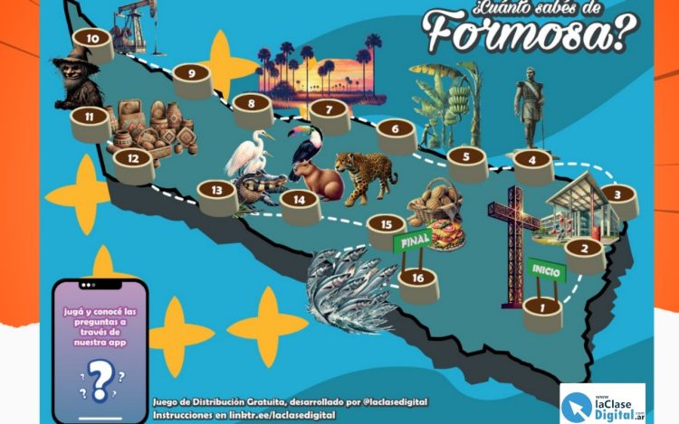 Lanzaron un juego de mesa para saber todo sobre la provincia: «¿Cuánto sabés de Formosa?»