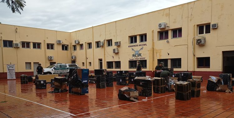 Gendarmería detectó y secuestró un cargamento ilícito valuado en más de $33 millones