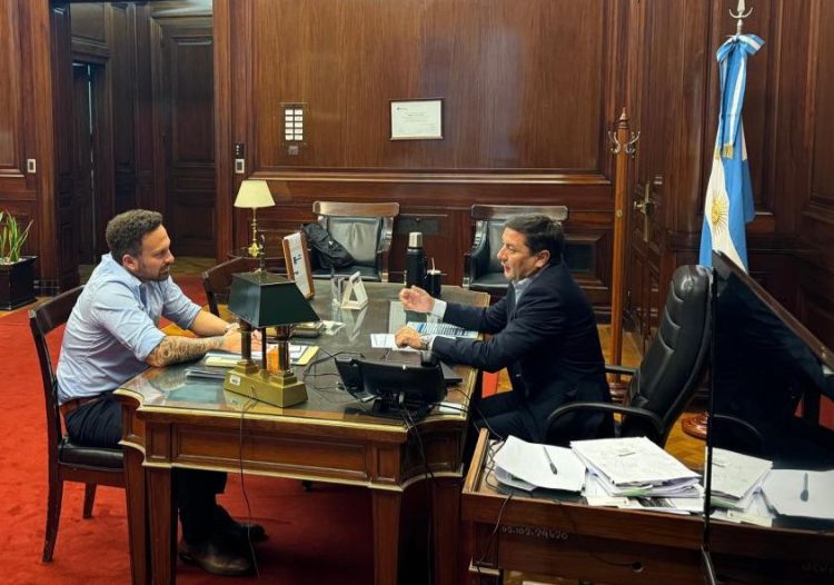 Marcelo Ocampo, en modo candidato de Milei, recorre organismos nacionales