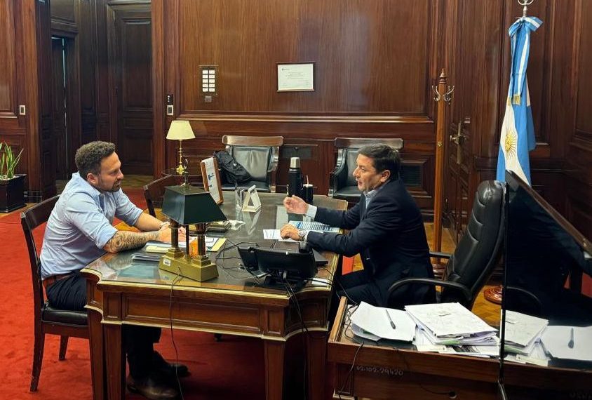 Marcelo Ocampo, en modo candidato de Milei, recorre organismos nacionales