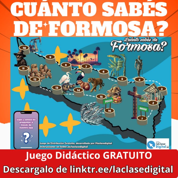 Lanzaron un juego de mesa para saber todo sobre la provincia: «¿Cuánto sabés de Formosa?»