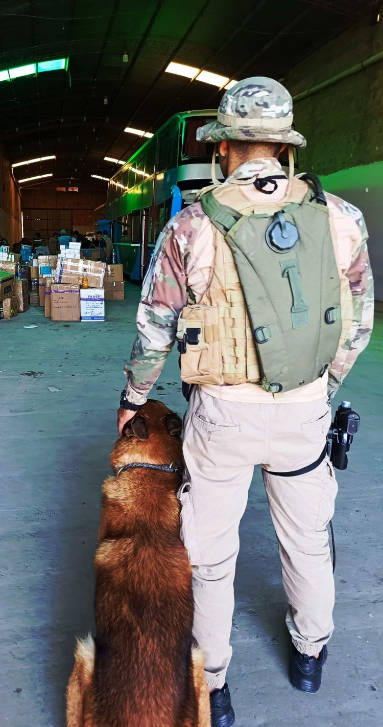 Detectaron colectivos de tour de compras con más de 260 millones de pesos de mercadería de contrabando