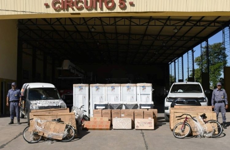 Robo millonario a comercio de electrodomésticos derivó en seis allanamientos: se recuperó casi todo lo sustraído