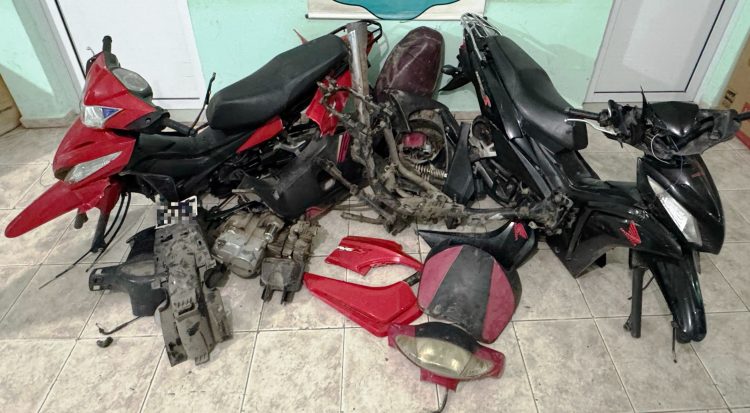 La Policía recuperó tres motos y evitó que robaran una cuarta; hay dos detenidos