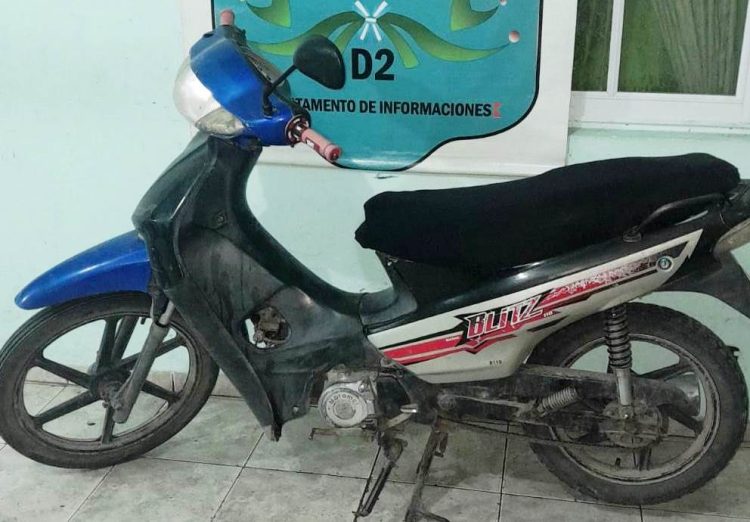 En distintas intervenciones, la Policía logró recuperar tres motocicletas robadas