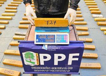 Siguieron a motociclistas que llevaban bultos y encontraron más de 620 kilos de marihuana