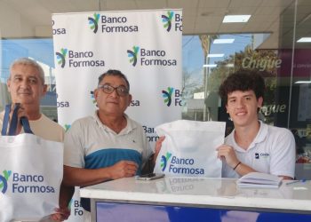 Banco Formosa promociona por el interior provincial el operativo “Borrón y cuenta nueva”