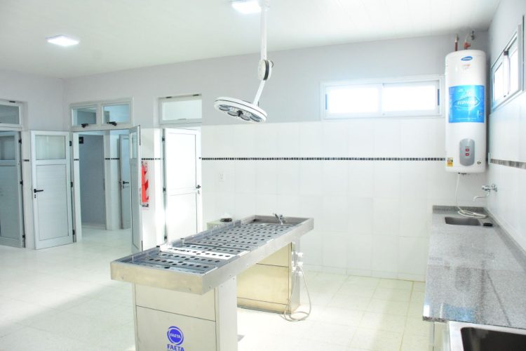 El Gobernador habilitó la refacción del edificio de Tribunales y la morgue judicial en Clorinda