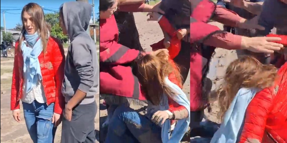 La candidata Agostina Villaggi sufrió una violenta agresión en el barrio Fray Salvador Gurrieri