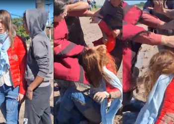 La candidata Agostina Villaggi sufrió una violenta agresión en el barrio Fray Salvador Gurrieri