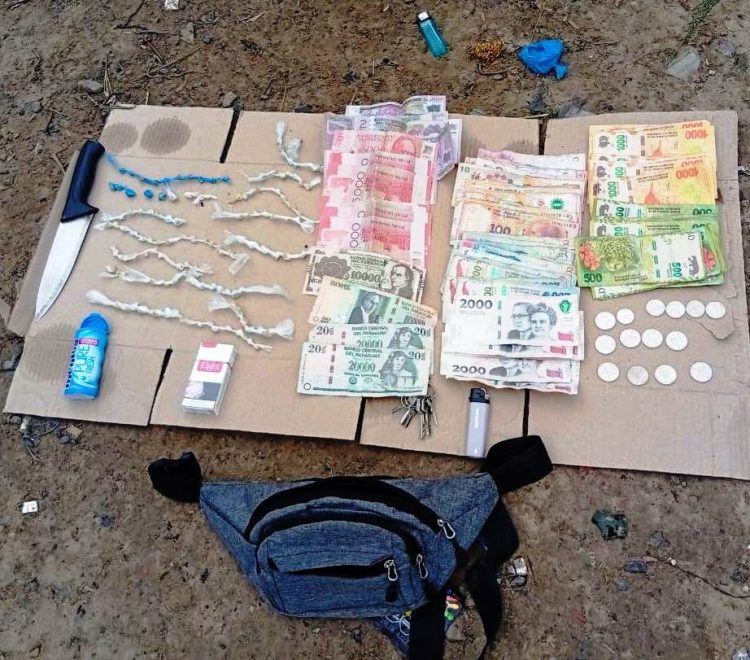 Un ciudadano paraguayo se le ocurrió pasar a Clorinda para vender cocaína: lo atraparon con más de 100 dosis