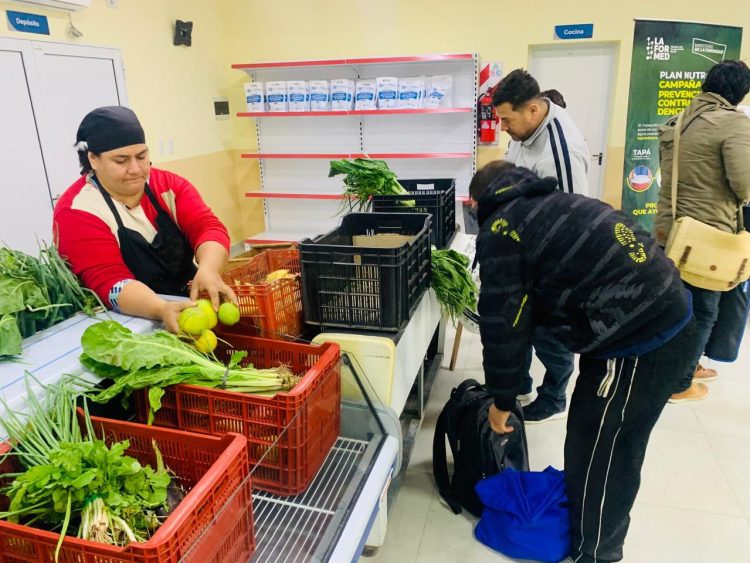 El nuevo centro de distribución del Plan Nutrir ya entrega asistencia alimentaria a familias