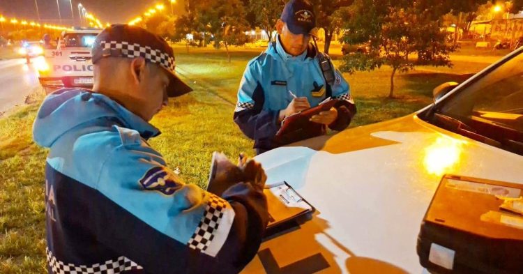Festejos del día del padre: detectaron y sacaron de circulación a 12 conductores alcoholizados