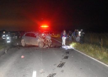 Un choque frontal entre dos autos en la ruta 86 dejó como saldo una víctima fatal