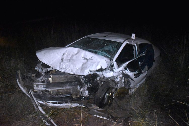 Un choque frontal entre dos autos en la ruta 86 dejó como saldo una víctima fatal