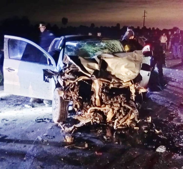 Un choque frontal entre dos autos en la ruta 86 dejó como saldo una víctima fatal