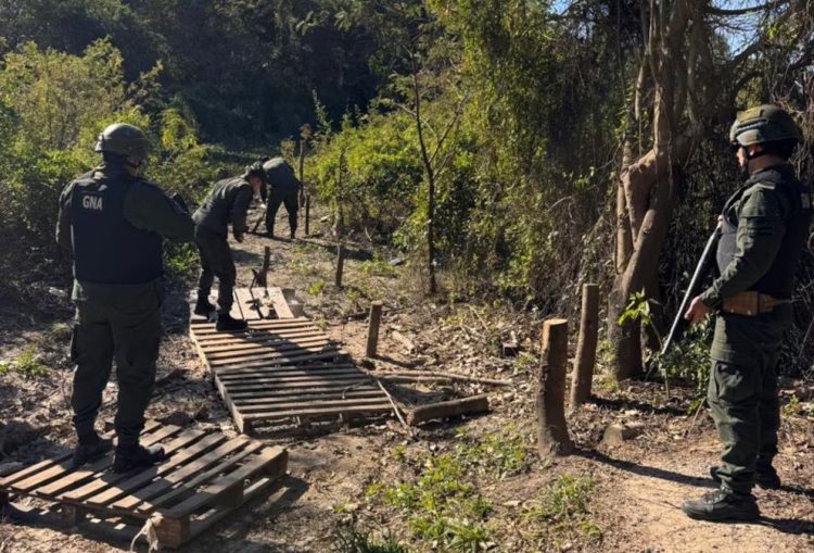 Gendarmería anuló 25 precarios puentes utilizados como paso clandestino entre Argentina y Paraguay