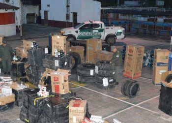 GN secuestró mercadería de contrabando valuada en 201.735.000 pesos: estaba disimulada como encomienda