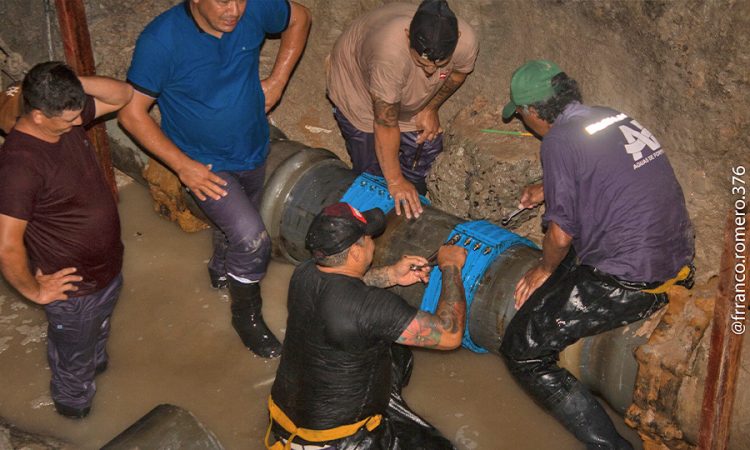 Aguas de Formosa informó la interrupción de servicio por mantenimiento en un sector de la ciudad