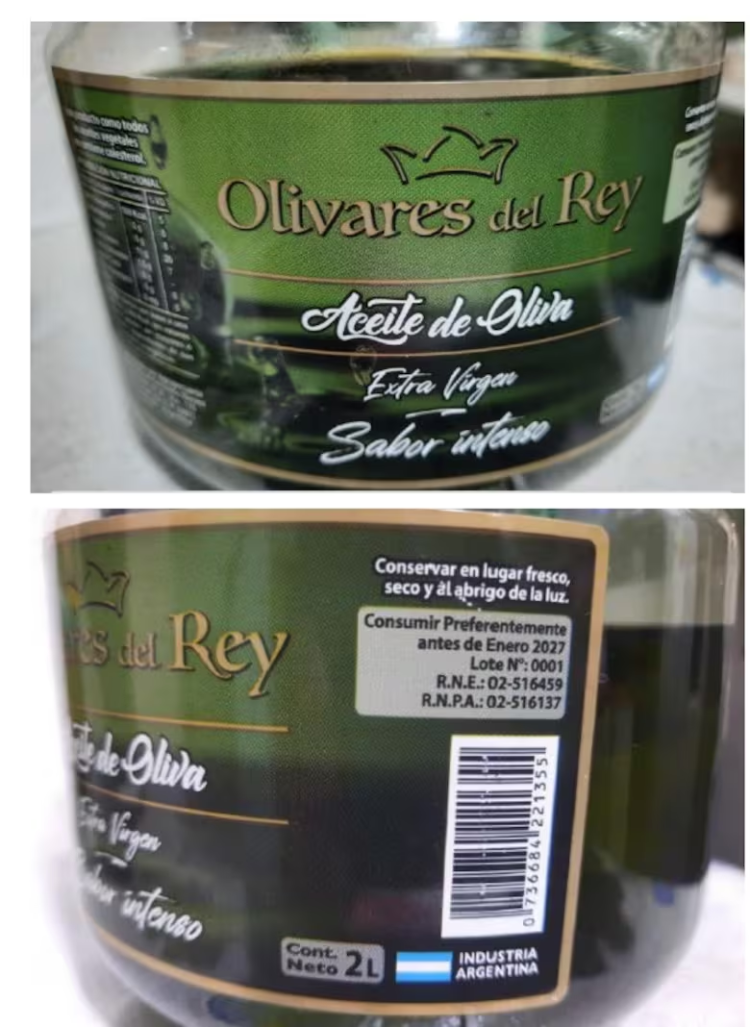La Anmat prohibió la venta de tres marcas de aceite de oliva y una de azúcar en todo el país