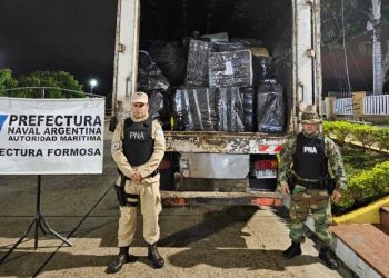 Prefectura frustró un contrabando valuado en más de 37 millones de pesos y secuestró toda la mercadería ilegal