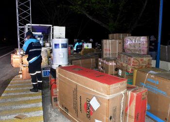 Intentaron transportar por una empresa de encomiendas, un contrabando valuado en más de 10.000.000 de pesos