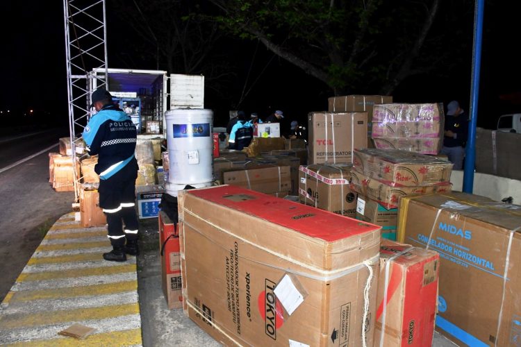 Intentaron transportar por una empresa de encomiendas, un contrabando valuado en más de 10.000.000 de pesos