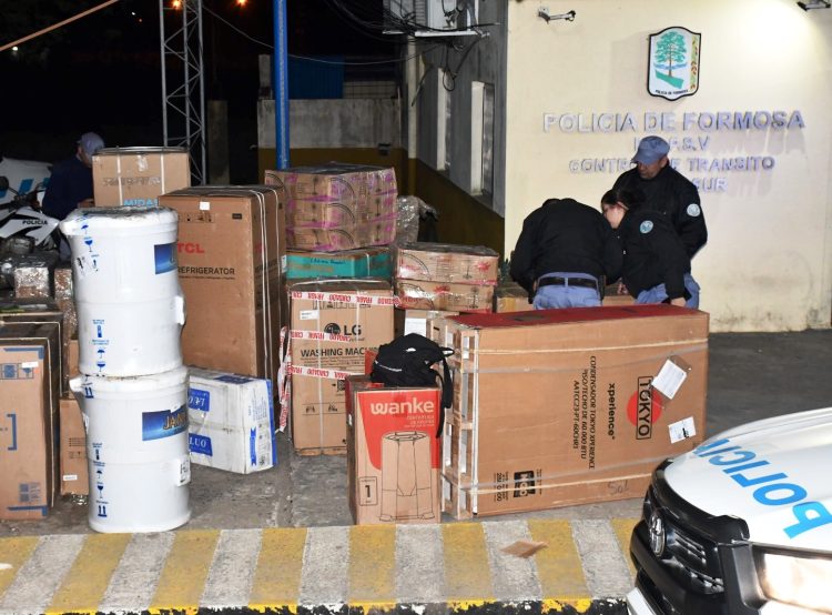Intentaron transportar por una empresa de encomiendas, un contrabando valuado en más de 10.000.000 de pesos