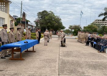 Emotiva despedida a “Mía”, la perra antinarcóticos de Prefectura que se retiró tras 13 años de servicio
