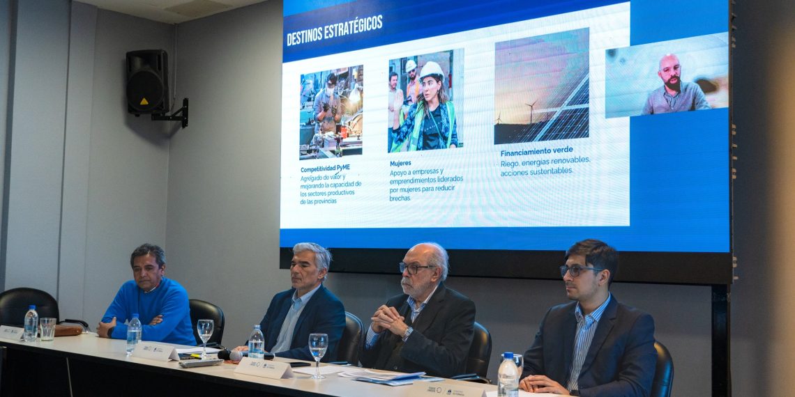 Presentaron nuevas líneas de crédito para PyMEs, con montos de hasta 300 millones de pesos