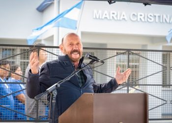 Insfrán en María Cristina aseguró que “no somos golpistas” y “al Presidente lo vamos a sacar como llegó: con los votos”