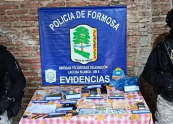 Desarticularon un centro de distribución de cocaína y marihuana en Laguna Blanca