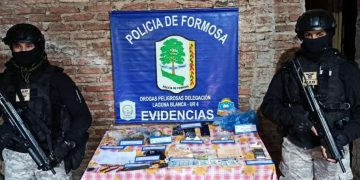 Desarticularon un centro de distribución de cocaína y marihuana en Laguna Blanca