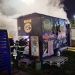 Cortocircuito habría provocado incendio de un food truck en el paseo ferroviario