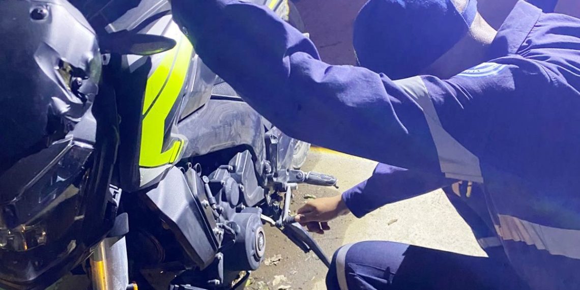 Secuestraron una motocicleta de gran cilindrada denunciada como robada en La Plata, Buenos Aires