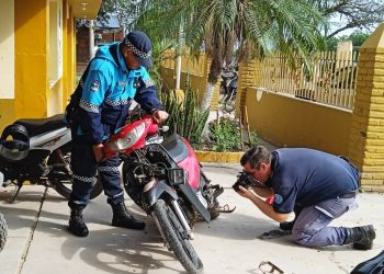 Un control vial de rutina detectó una motocicleta con pedido de secuestro