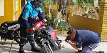 Un control vial de rutina detectó una motocicleta con pedido de secuestro