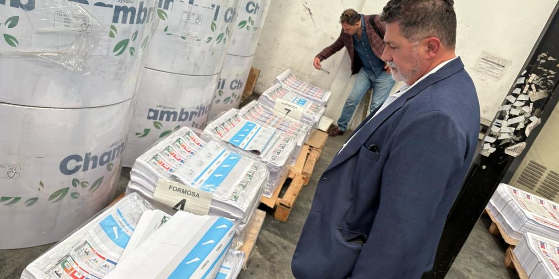 Detectaron graves irregularidades en la impresión de boletas enviadas a Formosa