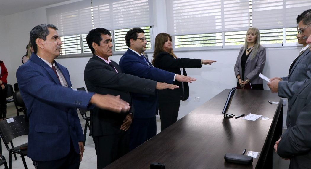 Magistrados y funcionarios de la Tercera Circunscripción Judicial juraron la nueva Constitución