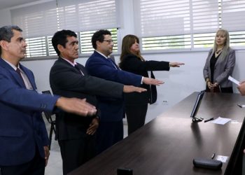 Magistrados y funcionarios de la Tercera Circunscripción Judicial juraron la nueva Constitución