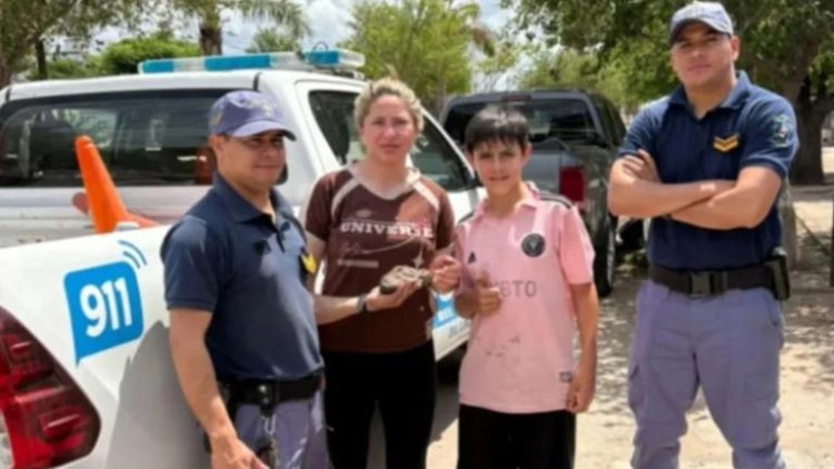 Un nene descubrió un meteorito mientras jugaba junto a una represa