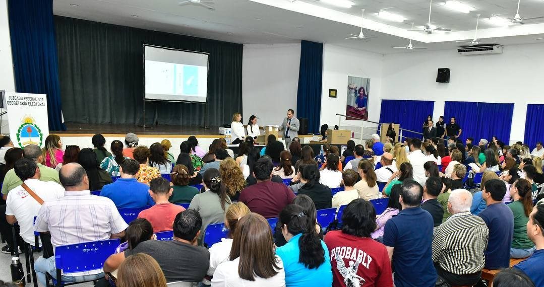 Hasta este jueves seguirán las capacitaciones a las autoridades de mesa de la ciudad de Formosa