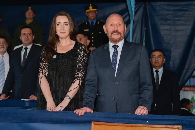 La vicepresidente de la Nación Victoria Villarruel justificó su encuentro con el gobernador kirchnerista Gildo Insfrán