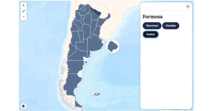 El Ministerio de Economía publicó el mapa fiscal de las provincias: ¿cómo está Formosa en gastos, recursos y deuda?
