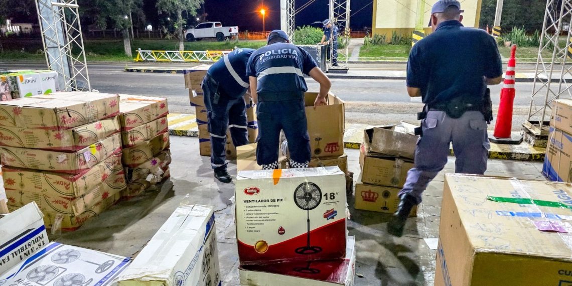 Tour de compras sin papeles: le secuestraron mercaderías por un monto superior a los 7 millones de pesos