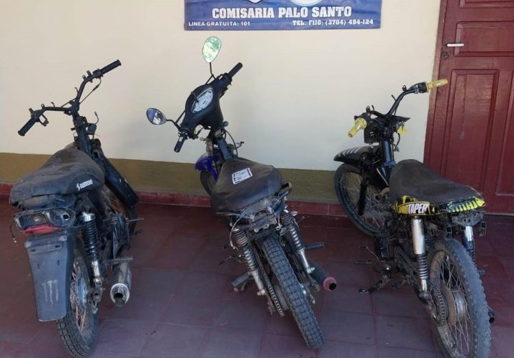 Sacaron de circulación tres motocicletas por distintas infracciones al tránsito