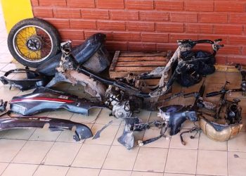 Clorinda: Recuperaron una motocicleta y motopartes