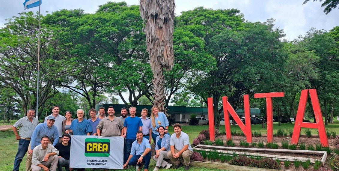 Autoridades de grupos CREA visitaron el INTA El Colorado para potenciar el desarrollo ganadero regional